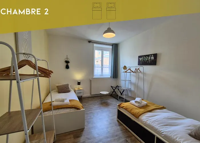 Appartement Le Nid- 3 Chambres&parking Privé *